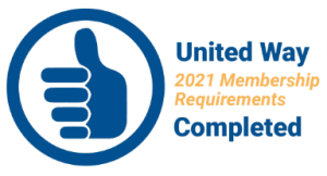 United Way 2021 Memberhip Requirements Completed badge